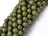 Epidote-Pyrite Inclusion, 8mm(8.3mm) Round beads-Gems: Round & Faceted-BeadXpert