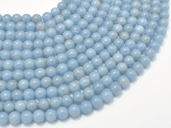 Angelite Beads, 6mm Round Beads-Gems: Round & Faceted-BeadXpert