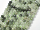 Green Rutilated Quartz Beads, 6mm Round Beads-Gems: Round & Faceted-BeadXpert