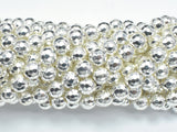 Hematite Beads-Silver, 8mm Faceted Round-Gems: Round & Faceted-BeadXpert
