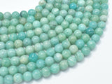 African Amazonite Beads, 8mm Round-Gems: Round & Faceted-BeadXpert