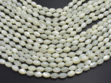 Mother of Pearl, MOP, White, 6x9mm Rice-BeadXpert