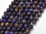 Tiger Eye - Purple, 8mm, Round-BeadXpert