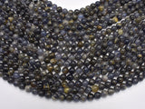 Iolite Beads, 6mm, Round Beads-BeadXpert