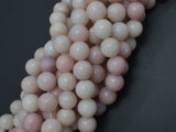 Pink Opal, 10mm(10.5mm) Round Beads-Gems: Round & Faceted-BeadXpert