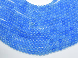 Jade Beads-Blue, 6mm (6.3mm) Round Beads-Gems: Round & Faceted-BeadXpert