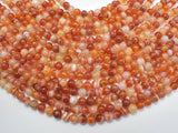 Natural Banded Agate, Striped Agate, 6mm (6.3mm)-Gems: Round & Faceted-BeadXpert