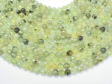Prehnite Beads, 8mm (7.8mm) Faceted Round-Gems: Round & Faceted-BeadXpert