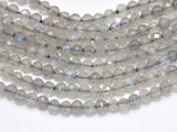 Labradorite Beads, 3mm Micro Faceted Round-Gems: Round & Faceted-BeadXpert