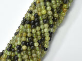 Green Garnet Beads, 4mm (4.5mm) Round Beads-Gems: Round & Faceted-BeadXpert
