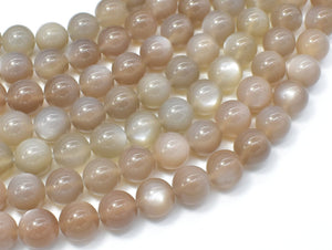 Gray Moonstone, 10mm Round Beads-Gems: Round & Faceted-BeadXpert