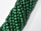 Natural Malachite Beads, 6mm Round Beads-Gems: Round & Faceted-BeadXpert