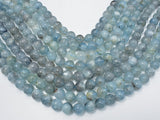 Genuine Aquamarine Beads, 10mm Round Beads-Gems: Round & Faceted-BeadXpert