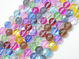 Mystic Aura Quartz-Multi Color, 6mm (6.3mm)-Gems: Round & Faceted-BeadXpert