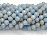 Angelite Beads, 8mm Round Beads-Gems: Round & Faceted-BeadXpert