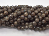 Chocolate Labradorite Beads, 8mm (8.4mm)-Gems: Round & Faceted-BeadXpert