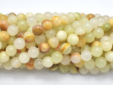 Afghan Jade Beads, 8mm Round Beads-Gems: Round & Faceted-BeadXpert