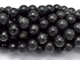 Biotite Beads, 10mm (10.4mm) Round Beads-Gems: Round & Faceted-BeadXpert