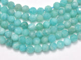 Amazonite Beads, 3.5mm Micro Faceted Round-Gems: Round & Faceted-BeadXpert