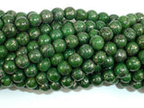 Green Chalcopyrite, 6mm Round Beads-Gems: Round & Faceted-BeadXpert