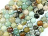 Amazonite, 10mm ( 10.5 mm) Faceted Round-Gems: Round & Faceted-BeadXpert