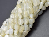 Moonstone, 6x8mm Nugget Beads, 15 Inch-Gems: Nugget,Chips,Drop-BeadXpert