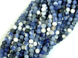 Matte Sodalite Beads, 4mm (4.5mm) Round Beads-Gems: Round & Faceted-BeadXpert