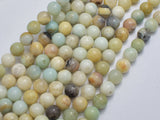 Amazonite Beads, 8mm, Round Beads-BeadXpert