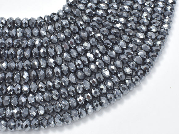 Terahertz Beads, 3.5x5.8mm Faceted Rondelle-Gems:Assorted Shape-BeadXpert