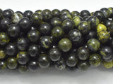 Tibetan Jade, Medicine King Stone, 8mm (8.6mm)-Gems: Round & Faceted-BeadXpert