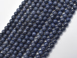 Blue Sapphire Beads, 5mm (5.4mm) Round-Gems: Round & Faceted-BeadXpert