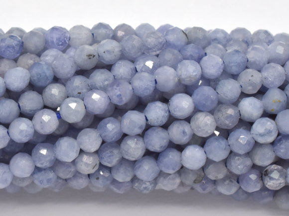 Tanzanite Beads, 2.4mm Micro Faceted-Gems: Round & Faceted-BeadXpert