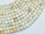 White Rainbow Moonstone 6mm Round-BeadXpert