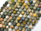 Ocean Jasper Beads, 6mm (6.2mm) Round Beads-Gems: Round & Faceted-BeadXpert
