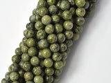 Alligator Skin Jasper Beads, Green Brecciated Jasper, Round, 6mm-Gems: Round & Faceted-BeadXpert