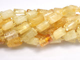 Citrine 7x11mm Faceted Tube-BeadXpert