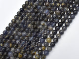 Iolite Beads, 6mm, Round Beads-BeadXpert