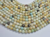 Amazonite Beads, 8mm, Round Beads-BeadXpert