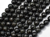 Biotite Beads, 8mm (8.4mm) Round Beads-Gems: Round & Faceted-BeadXpert