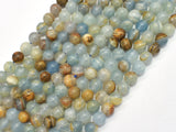 Blue Calcite 6mm (6.5mm) Round-BeadXpert