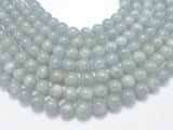 Genuine Aquamarine Beads, Round, 11mm-12mm-Gems: Round & Faceted-BeadXpert