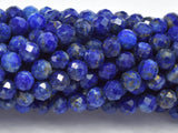 Natural Lapis Lazuli, 3.6mm Micro Faceted-Gems: Round & Faceted-BeadXpert