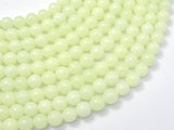 Glow in The Dark Beads-Green, Luminous Stone, 8mm (7.7mm)-Gems: Round & Faceted-BeadXpert