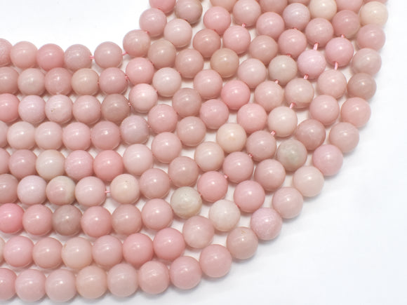 Pink Opal, 8mm Round Beads-BeadXpert