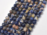 Orange Sodalite Beads,8mm Round Beads-Gems: Round & Faceted-BeadXpert
