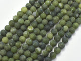 Matte Jade Beads, 6mm (6.6mm) Round-Gems: Round & Faceted-BeadXpert