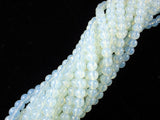 White Opalite Beads, Round, 6mm, 14.4 Inch-BeadXpert