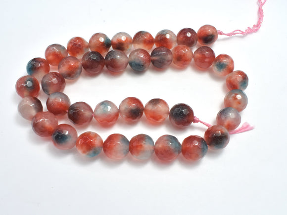 Agate Beads, 10mm Faceted Round Beads-BeadXpert