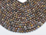 Pietersite Beads, 8mm (8.3mm) Round Beads-Gems: Round & Faceted-BeadXpert