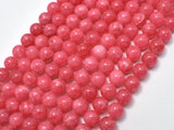 Jade Beads-Pink, 8mm Round Beads-Gems: Round & Faceted-BeadXpert